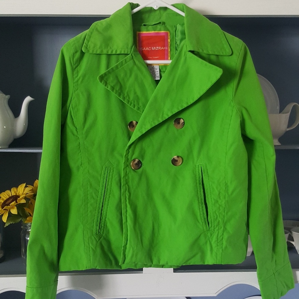 Isaac Mizrahi x Target Blazer Pea Coat Jacket